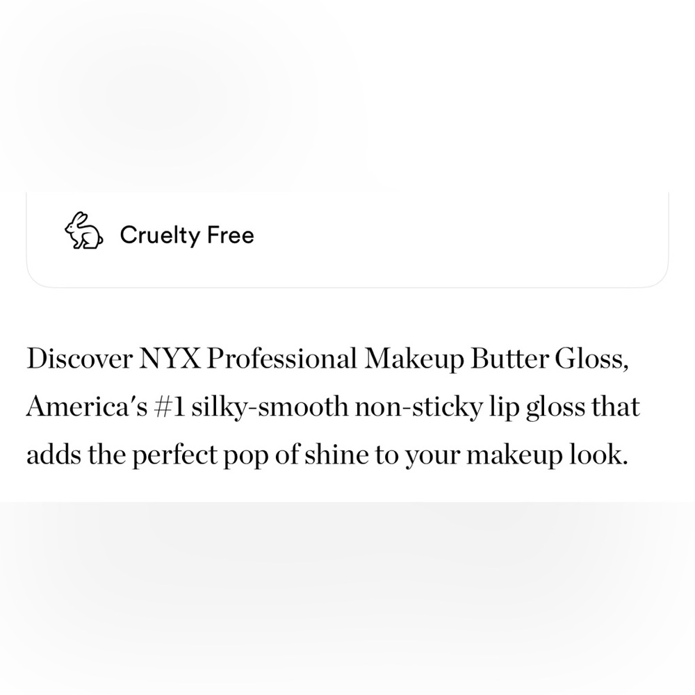 $4โค๏ธโ๐ฅ LAST 1! NYX Butter Gloss Non-Sticky Lip Gloss CREME BRรLรE ๐ NEW - Picture 4 of 5